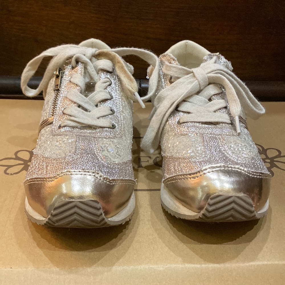 Joyfolie Ari Sneaker Champagne- Size 4Y